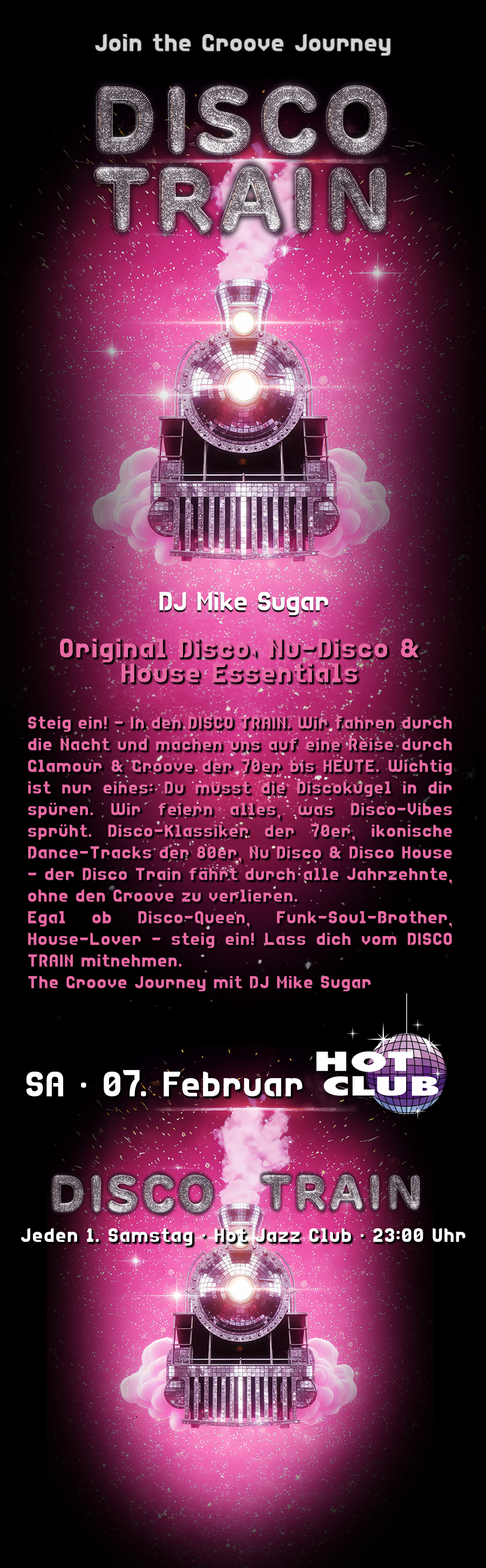 Disco-Train die nächste Party